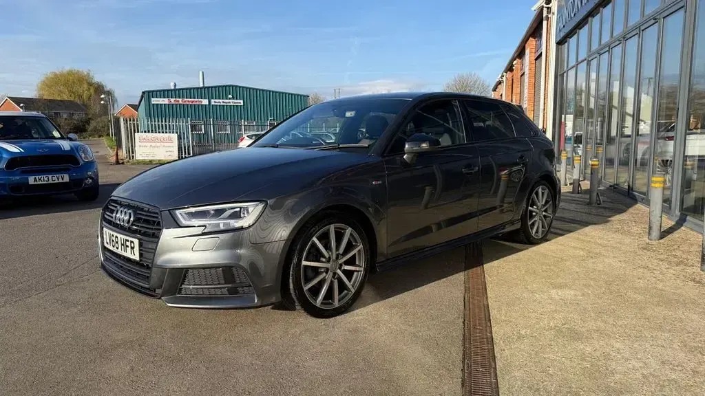 Used Audi A3 Sportback Black Edition 2018 Grey Hatchback