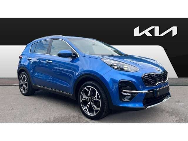 Blue Used 2019 Kia Sportage GT-Line SUV | £11,494 (Good price) - Image 1/4