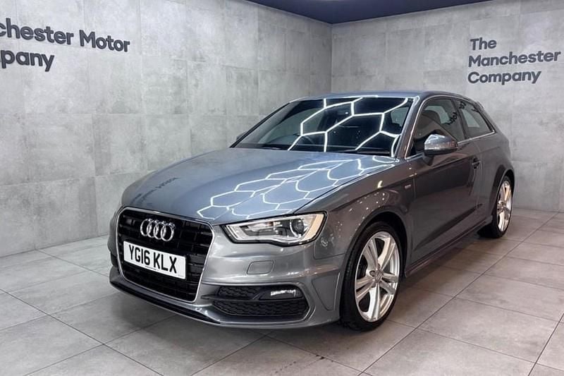 Grey Used 2016 Audi A3 S-Line Hatchback | £7,990 (Super price) - Image 1/1