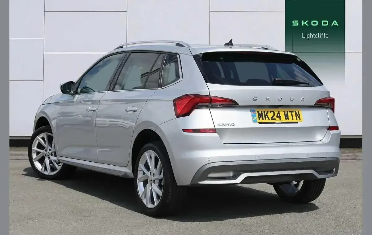 Used Skoda Kamiq SE L Executive 115 HP (84 kW) 2024 Silver SUV