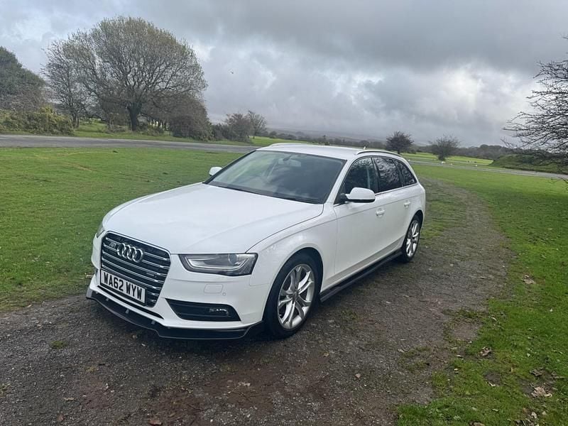 Used Audi A4 Black Edition 211 HP (155 kW) 2012 White Estate