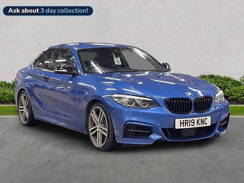 Blue Used 2019 BMW M240 M Sport Coupe | £21,490 (Fair price) - Image 1/4