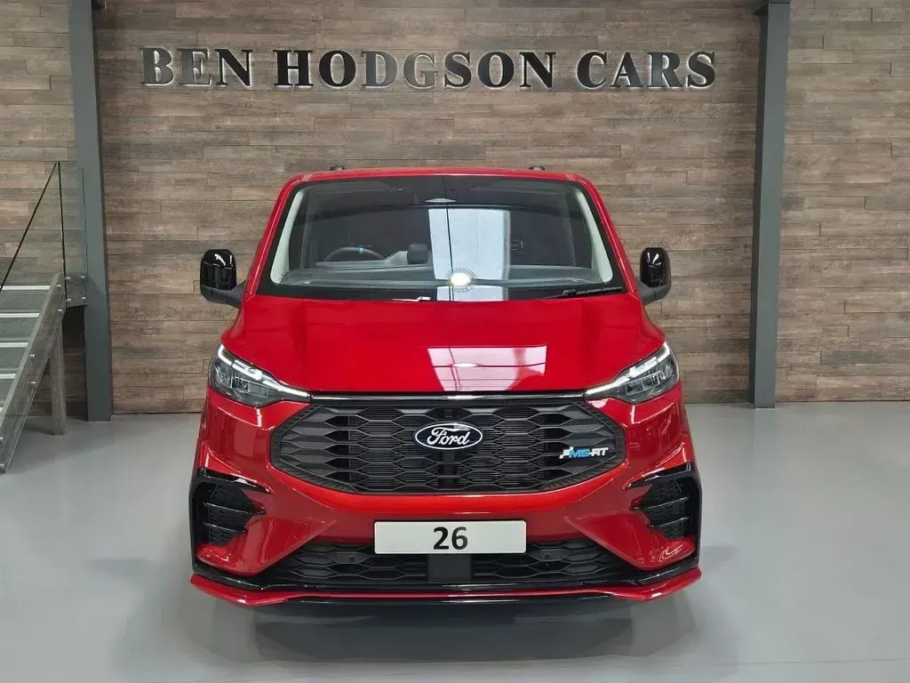 New Ford Transit Custom S 170 HP (125 kW) 2026 Red Van