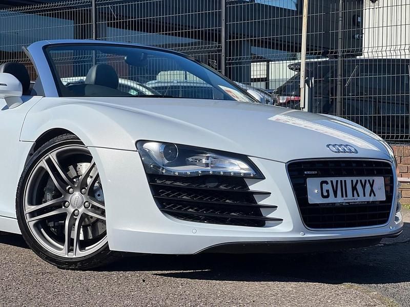 Used Audi R8 Spyder 2011 Grey Cabriolet