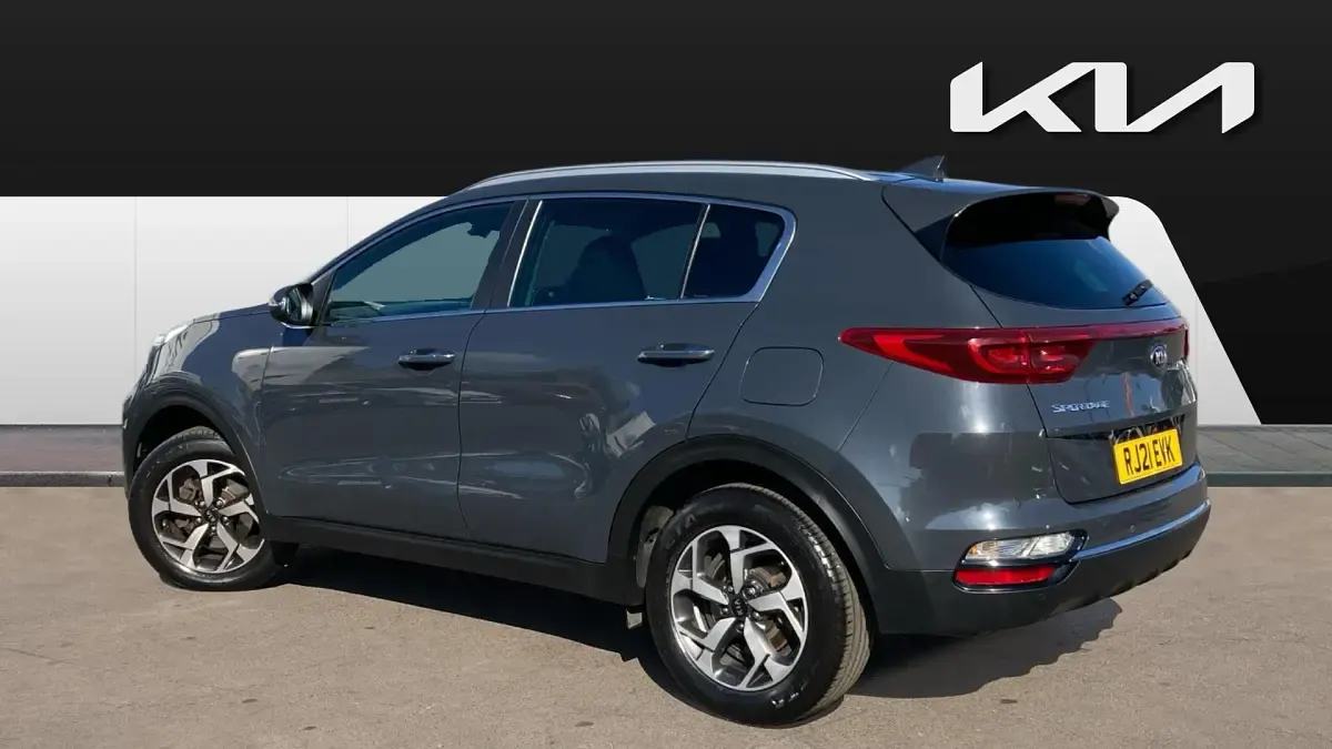 Used Kia Sportage 136 HP (100 kW) 2021 Grey SUV