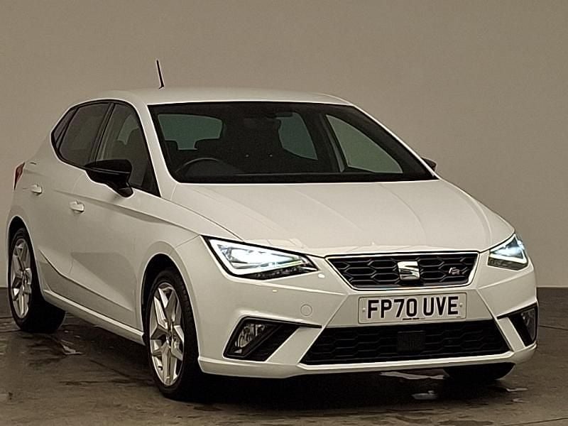 White Used 2020 Seat Ibiza FR Hatchback | £11,498 (Fair price) - Image 1/4