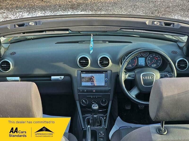 Used Audi A3 Cabriolet 2010 Black Cabriolet