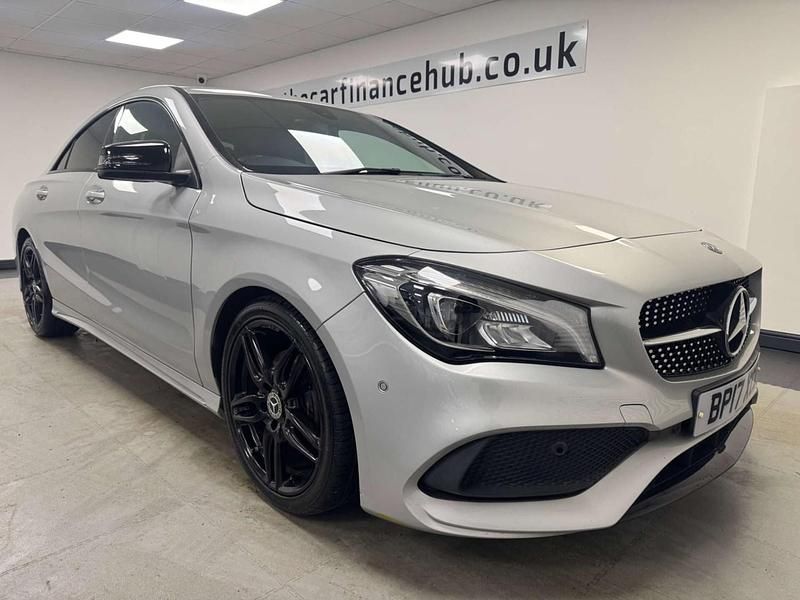 Silver Used 2017 Mercedes CLA180 AMG line Sedan | £11,495 (Fair price) - Image 1/4