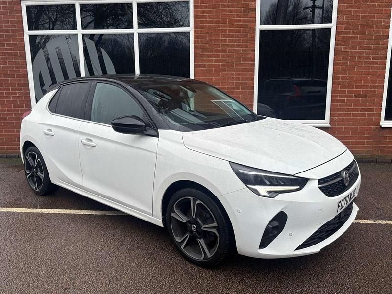 Used Vauxhall Corsa Elite 100 HP (73 kW) 2020 White Hatchback