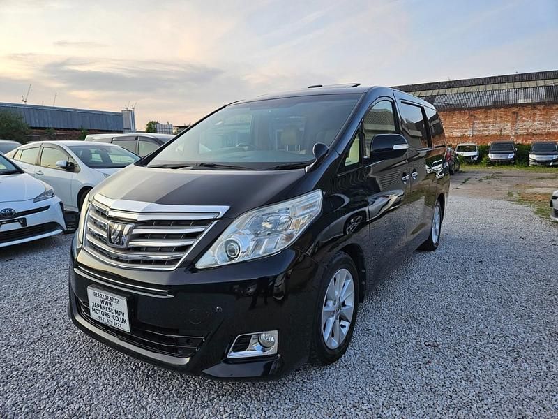 Begagnad Toyota Alphard 2011 Svart Minibuss