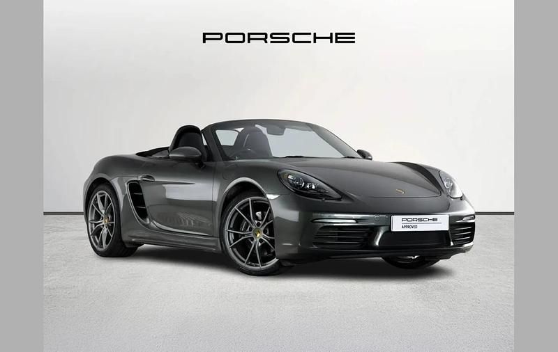 Used Porsche Boxster 296 HP (217 kW) 2020 Green Cabriolet