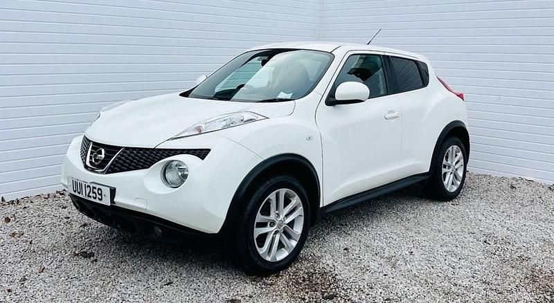 Used Nissan Juke Acenta 117 HP (86 kW) 2010 White SUV