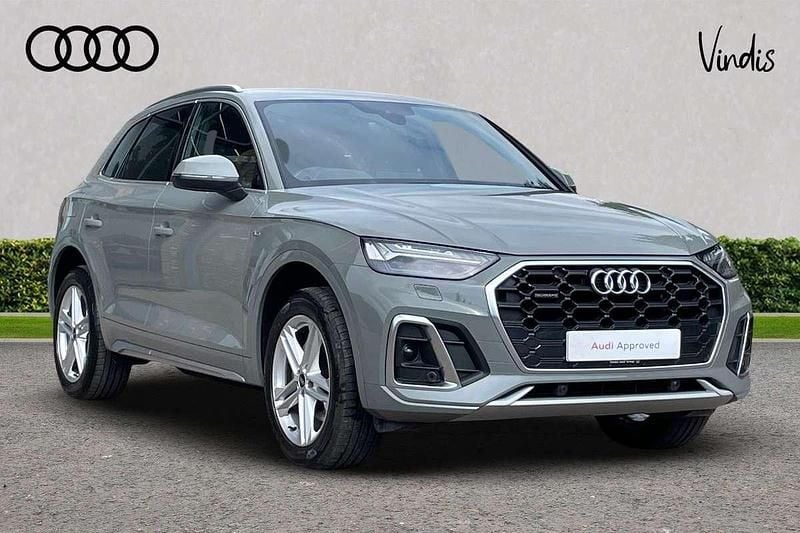 Grey Used 2021 Audi Q5 S-Line SUV | £23,878 (Fair price) - Image 1/4