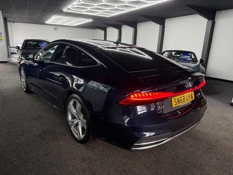 Used Audi A7 S-Line 2019 Blue Sedan