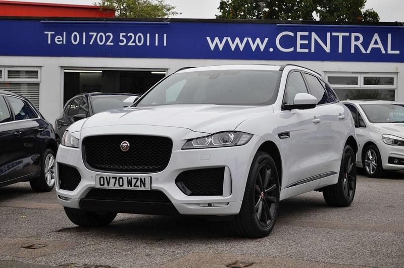 Used Jaguar F-Pace Chequered Flag 240 HP (176 kW) 2020 White SUV