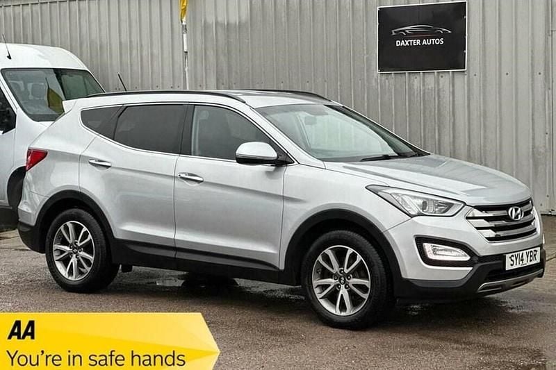 Used Hyundai Santa Fe Premium 2014 Silver SUV