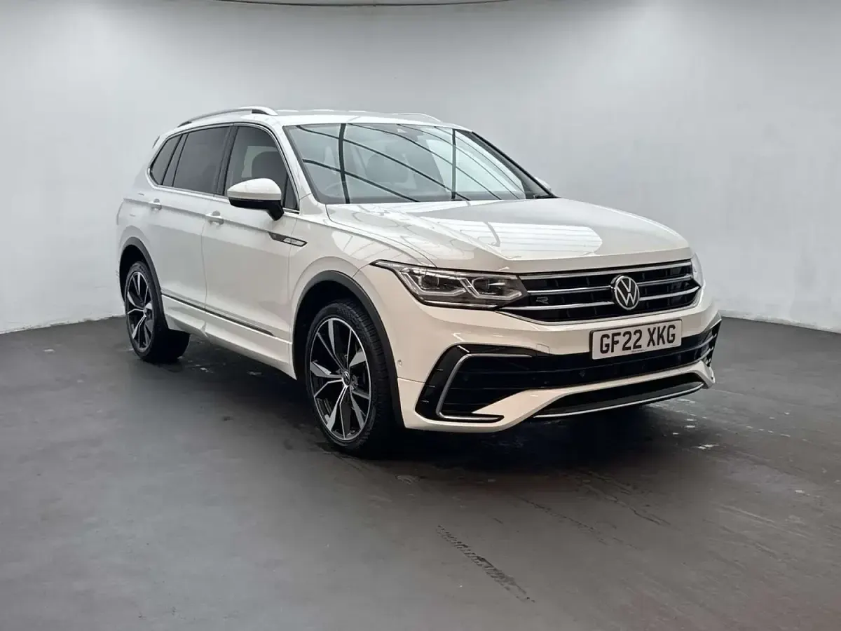 Used VW Tiguan Allspace R-line 2022 White SUV