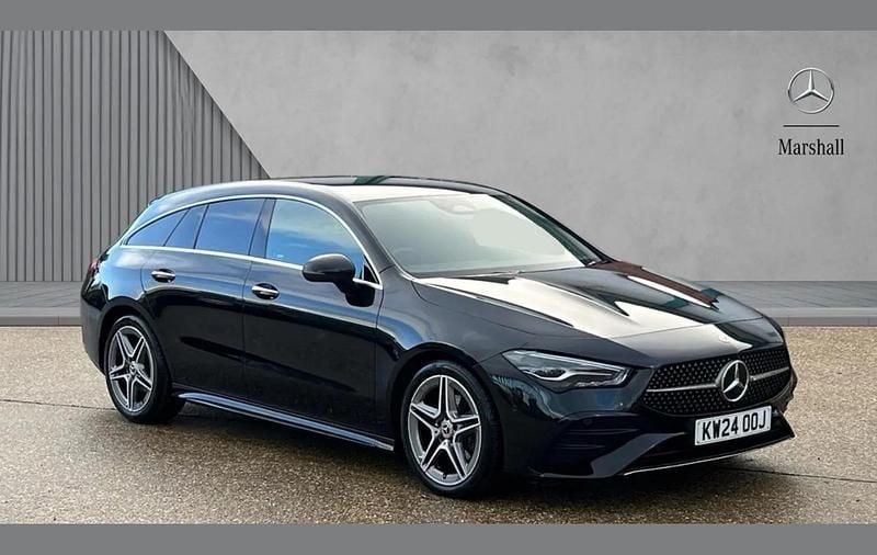 Black Used 2024 Mercedes CLA180 Executive Sedan | £25,295 (Good price) - Image 1/4