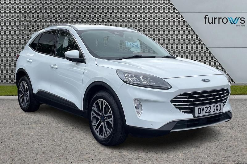 White Used 2022 Ford Kuga Titanium SUV | £16,290 (Good price) - Image 1/4
