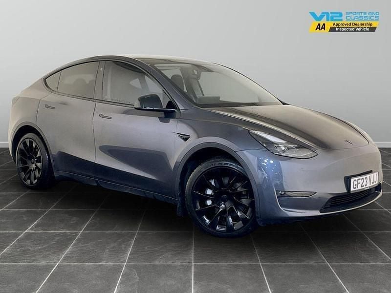 Grey Used 2023 Tesla Model Y Long Range AWD SUV | £25,395 (Good price) - Image 1/2