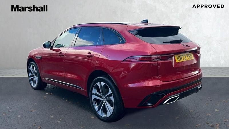 Used Jaguar F-Pace R-Dynamic 300 HP (220 kW) 2023 Red SUV