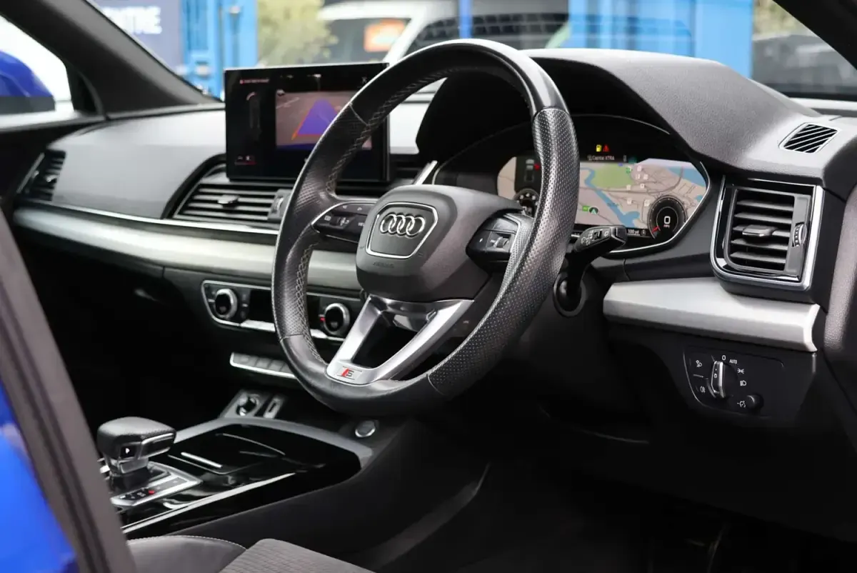 Used Audi Q5 S-Line 2021 Blue SUV