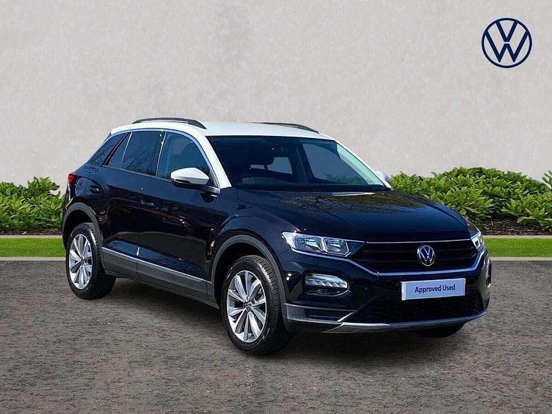 Black Used 2021 VW T-Roc Design SUV | £18,000 (Good price) - Image 1/4