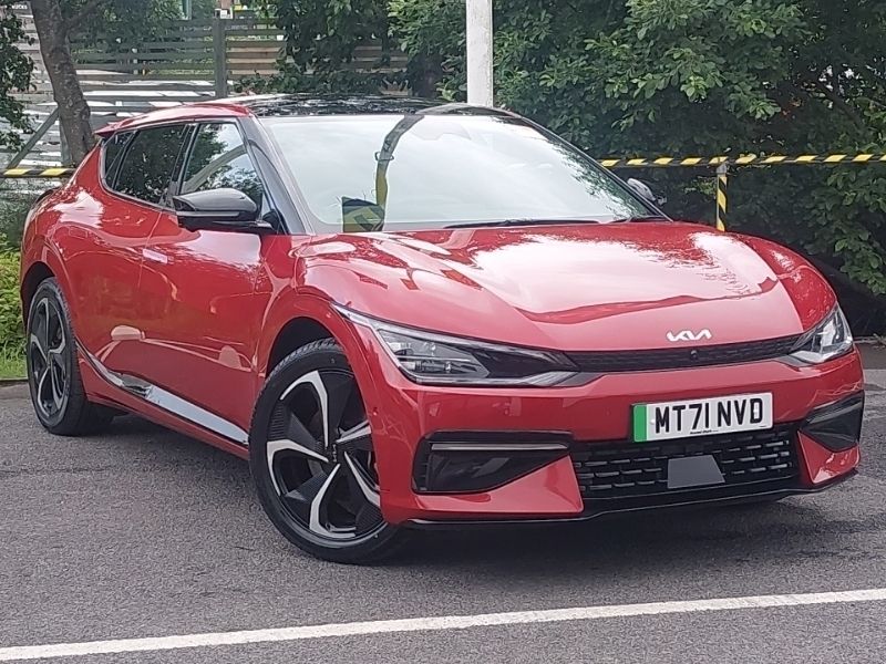 Red Used 2021 Kia EV6 GT-Line S SUV | £22,998 (Fair price) - Image 1/4