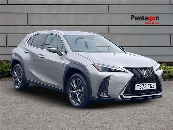 Silver Used 2023 Lexus UX 250h Sport Design Packet SUV | £25,309 (Fair price) - Image 1/4