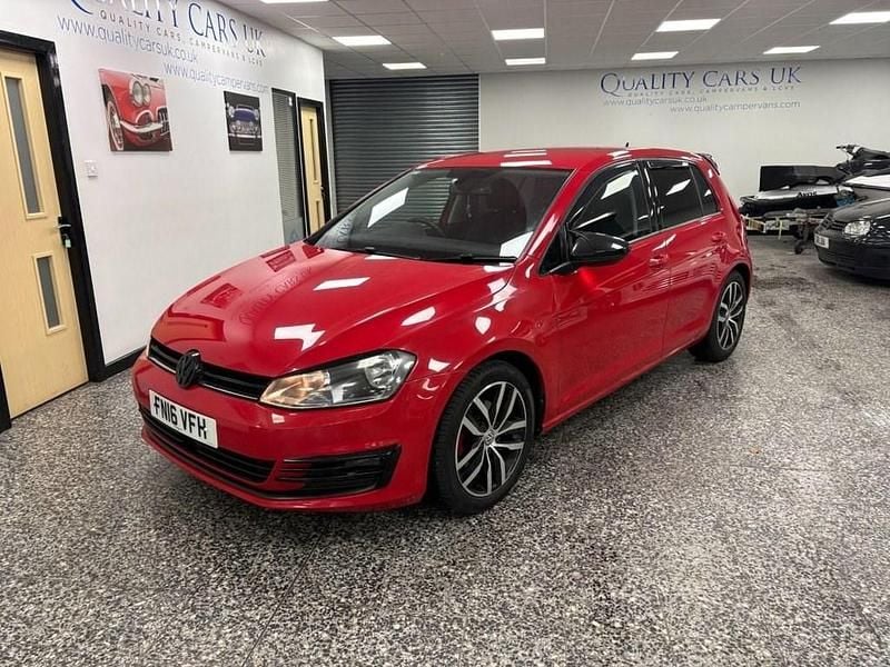 Used VW Golf VII Edition 2016 Red Hatchback