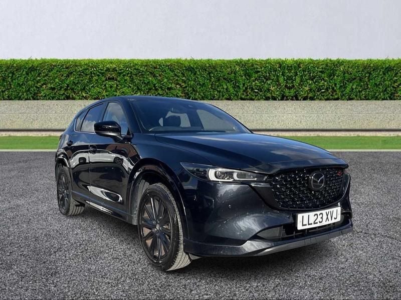 Black Used 2023 Mazda CX-5 Homura-Line SUV | £18,850 (Good price) - Image 1/4
