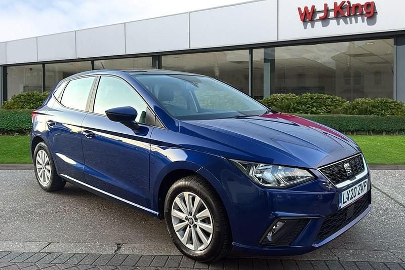 Blue Used 2020 Seat Ibiza SE Hatchback | £9,695 (Fair price) - Image 1/3