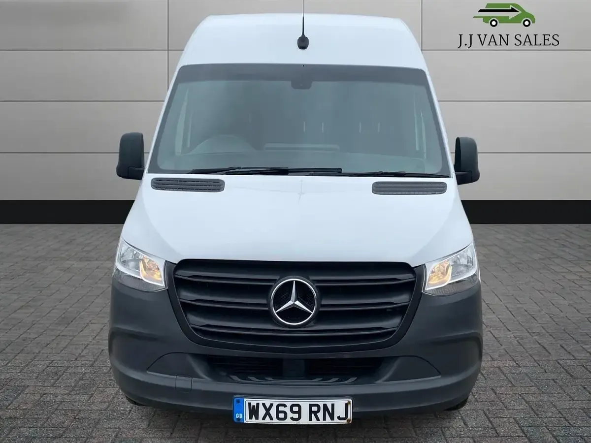 Used Mercedes Sprinter 140 HP (102 kW) 2019 White Van