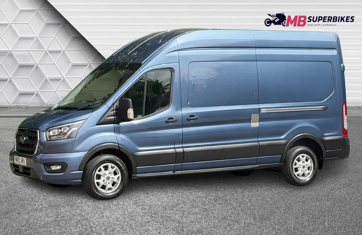 Used Ford Transit Limited 2021 Blue Van