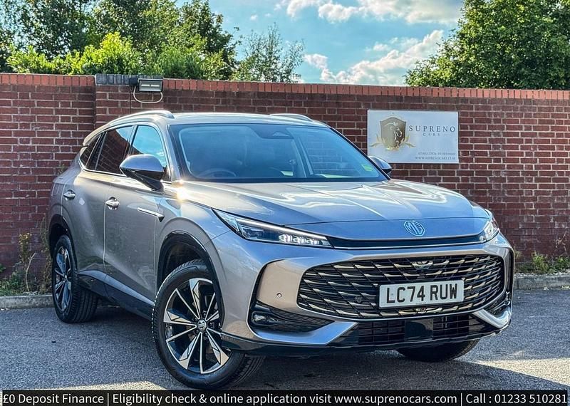 Silver Used 2024 MG HS Trophy SUV | £23,999 (Expensive) - Image 1/3
