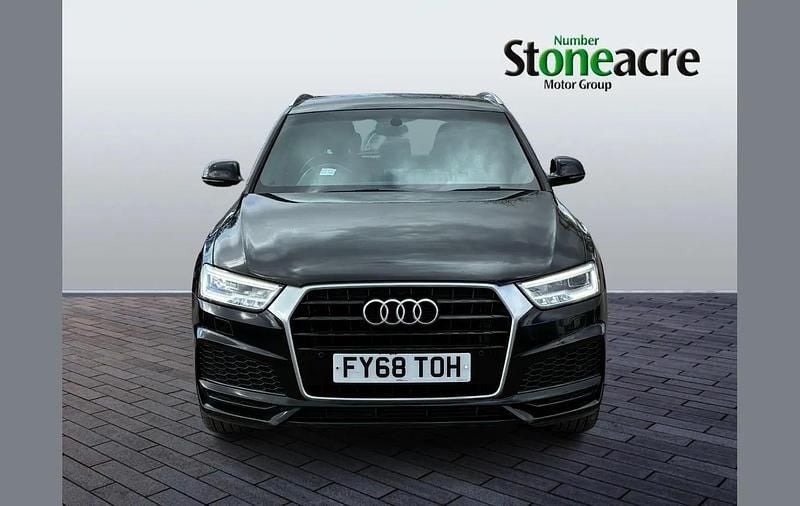 Used Audi Q3 S-Line 150 HP (110 kW) 2018 Black SUV