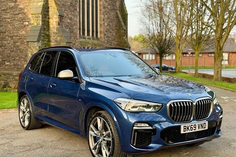 Used BMW X5 Sport Line 395 HP (290 kW) 2019 Blue SUV