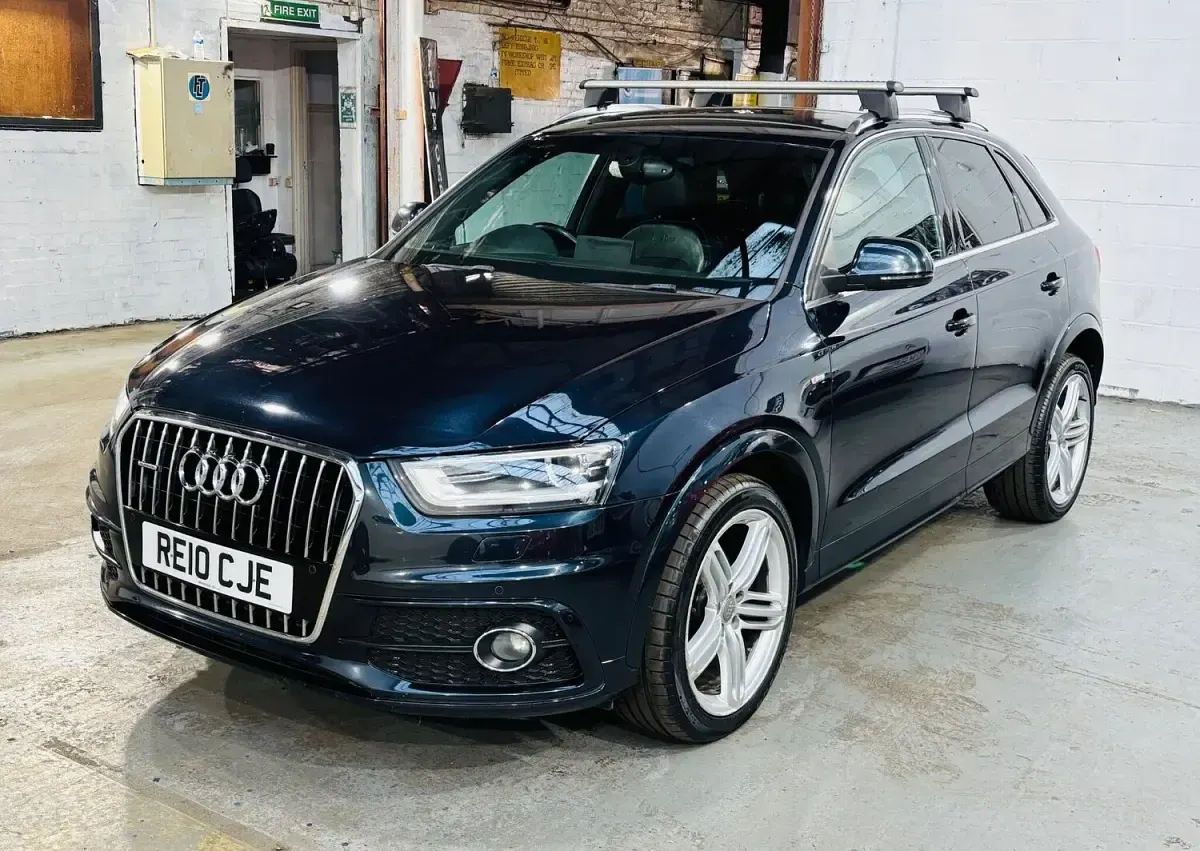Used Audi Q3 S-line plus 177 HP (130 kW) 2014 Blue SUV
