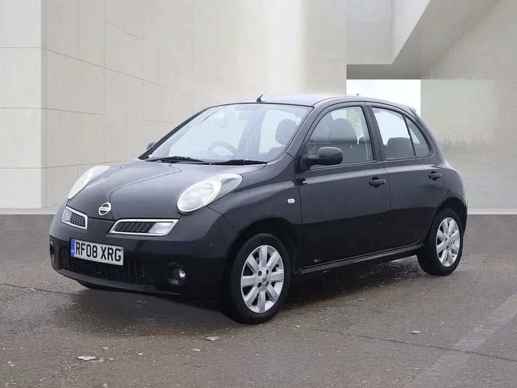 Used Nissan Micra Acenta+ 88 HP (64 kW) 2008 Black Hatchback