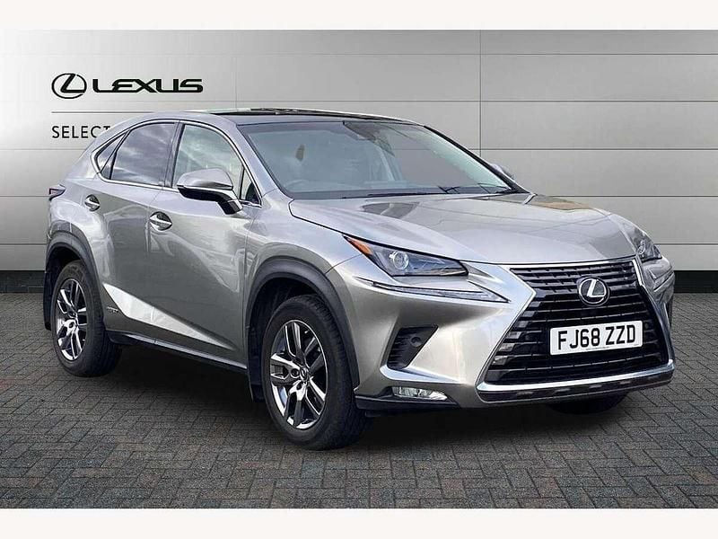 Silver Used 2018 Lexus NX300h Luxury Line SUV | £19,695 (Fair price) - Image 1/3