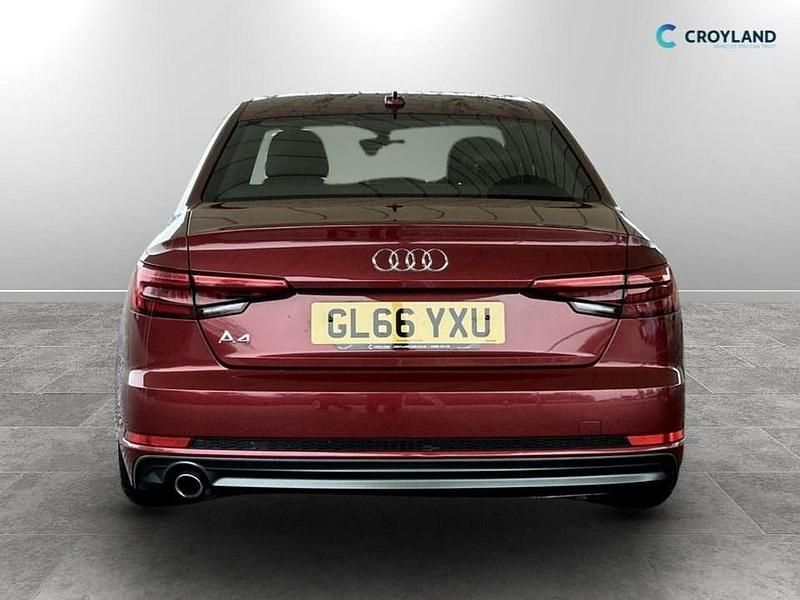 Used Audi A4 S-Line 2016 Red Sedan