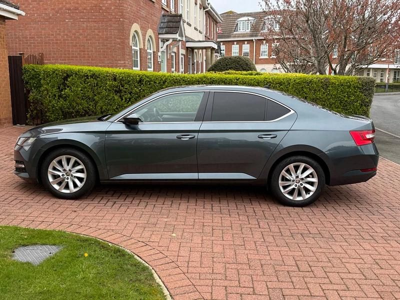 Used Skoda Superb SE Technology 120 HP (88 kW) 2020 Grey Hatchback