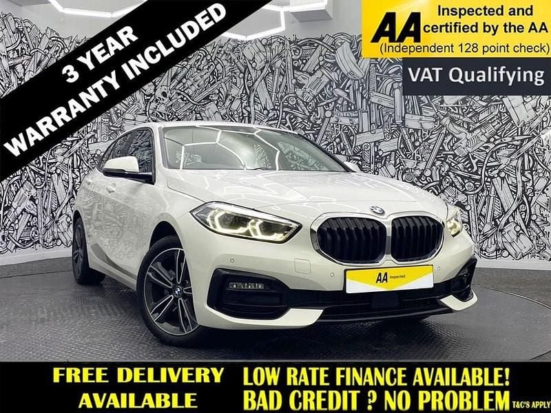 White Used 2021 BMW 118 Sport Line Hatchback | £16,000 (Fair price) - Image 1/2