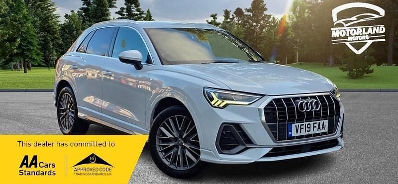 White Used 2019 Audi Q3 S-Line SUV | £18,450 (Fair price) - Image 1/4