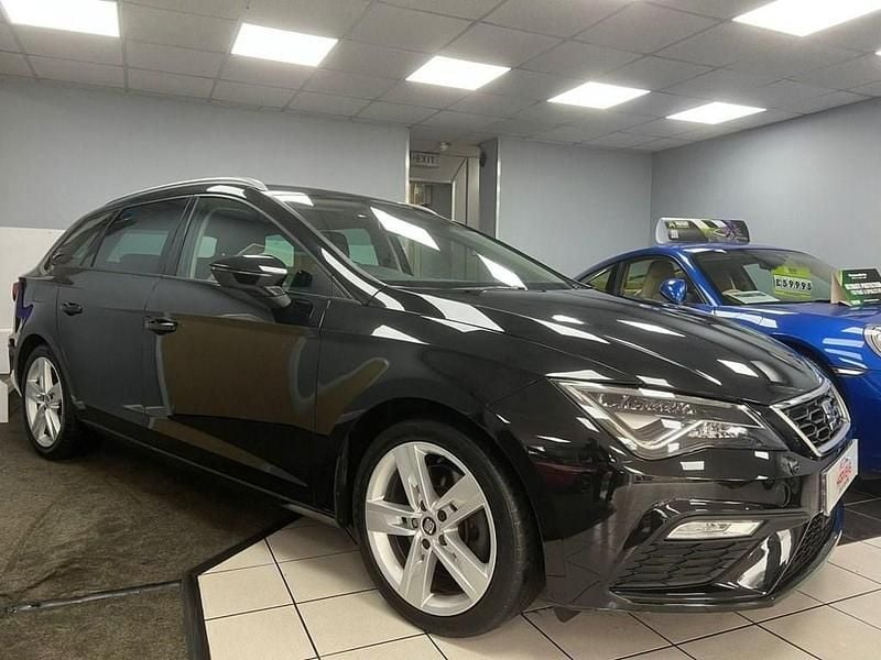 Used Seat Leon ST FR 180 HP (132 kW) 2017 Black Estate