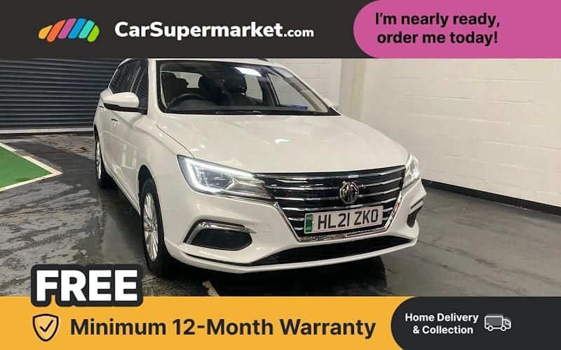 Used MG MG5 EV Exclusive 114 kW (156 HP) 2021 White Estate
