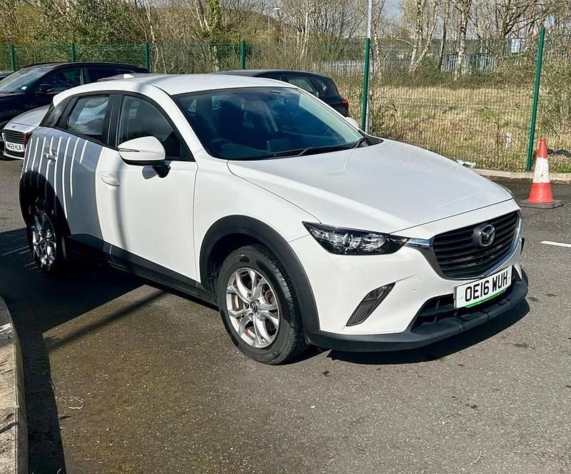 Begagnad Mazda CX-3 120 HK (88 kW) 2016 Vit SUV