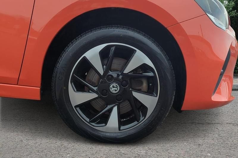 Used Vauxhall Corsa-e 100 kW (136 HP) 2021 Orange Hatchback