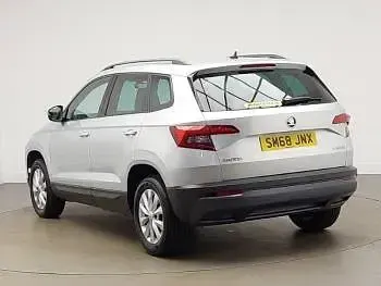 Used Skoda Karoq SE 115 HP (84 kW) 2018 Silver SUV