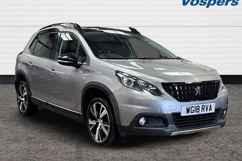 Grey Used 2018 Peugeot 2008 GT-line SUV | £9,149 (Fair price) - Image 1/3
